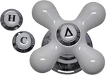 Danco Cross-arm Faucet Handle Sink & Bathtub Chrome 2 Pack. Fixed Price $27.80.