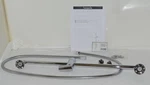 Hansgrohe 27617000 Unica 24" Slide Bar 63" Techniflex Hose Polished Chrome. Fixed Price $79.99.