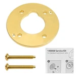Shower Adapter Kit 145058 Replacement For Moen, Converts Standard Small, Gold. Fixed Price $19.85.