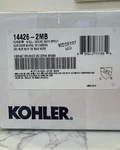 New Kohler K-14426-2MB Purist Wall-mount Bath Spout, Brushed Modern Brass. Fixed Price $219.99.