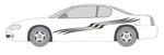 Decal Vinyl Graphic #A1031 Auto Suv Vehicle Van Cross Over Car Modern Truck Semi. Fixed Price $72.67.
