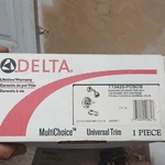 Delta Multichoice Universal Trim Tub Shower Faucet Kit Polished T13420-PDSOS. Fixed Price $70.00.