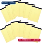 Roaring Spring Legal Pads, 12-PACK, 50 Sheets Of 15LB Canary Paper, 8.5"X11.75",. Fixed Price $14.97.