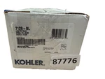 Kohler K-7129-BL Lavatory Grid Drain Less Overflow Matte Black. Fixed Price $23.39.