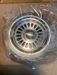 Lot Of (2) Blanco Stainless Steel 4-1/2" Disposal Flange Trim Inserts (441098). Fixed Price $28.00.