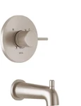 Delta Modern Raincan Shower Trim Kit Spotshield Stainless T14469-SP-PP No Valve. Fixed Price $94.24.