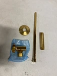 Kohler K-7638-2MB Angle Supply Stop, Cross Handle, Vertical Tube Brushed Brass. Fixed Price $189.99.