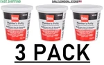 3 X Oatey Plumber's Putty Sealing Compound For Frames & Faucets 14 Oz Off-white. Fixed Price $9.78.