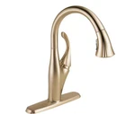 Delta Addison Single Handle Kitchen Faucet Champagne Bronze. Fixed Price $400.00.