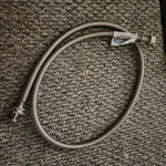Watts 60 Braided Stainless Steel Washing Machine Connector 3/4 Hose X. Fixed Price $8.39.
