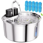 Wireless Cat Water Fountain 10PCS Filters - 108OZ/3.2L Automatic Fo.... Fixed Price $72.27.