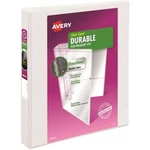 Avery Durable View 3 Binder, Inch Slant Rings, White (17012). Fixed Price $12.99.