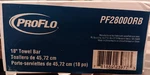 Proflo Willett 18" Towel Bar Model: PF2800ORB Oil Rubbed Bronze. Fixed Price $32.40.