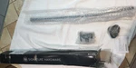 Pair Signature Hardware Toilet Supply Kit 5/8" Od X3/8" Angle Stop 445930 Blk. Fixed Price $95.00.