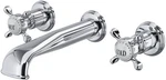 Rohl U.3561X-APC/TO-2 Edwardian Wall Mount Lav Faucet Polished Chrome. Fixed Price $846.01.