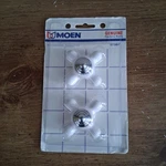 Vintage Moen Porcelain Chrome Cross Faucet Sink Handles Small Nos 97587. Fixed Price $64.99.