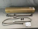 Hansgrohe 27617830 Unica Slidebar 24" With 63" Techniflex Hose Polished Nickel. Fixed Price $125.00.
