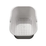 Houzer CL-1420 11-5/16" X 14-15/16" Plastic Colander White. Fixed Price $42.09.