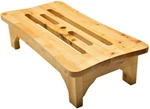 Alfi Brand AB4408 Natural Wood 24" Stepping Stool. Fixed Price $129.38.