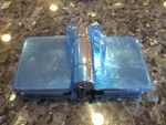 American Standard - Glass To Hinge Silver Shine Neo Angle Shower Door. Fixed Price $125.00.