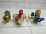 Rheem RTG20326 3/4" Brass Service Valves For Tankless Water Heaters New Open Box. Fixed Price $47.49.
