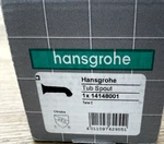 Hansgrohe 14148001 Talis Tub Spout Wall Mounted Non Diverter Chrome*read*. Fixed Price $41.99.