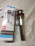 Oatey Pop-up Assembly Brushed Nickel 1-1/4" HDC759BNB-3. Fixed Price $13.20.