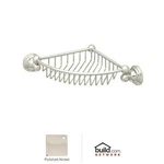 Rohl 105878 U.6916 Perrin And Rowe Wall Mounted Corner Basket, Polished Nickel. Fixed Price $261.83.