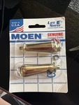 Moen 97373 Traditional Replacement Handle Knob Inserts, Polished Brass. Fixed Price $15.99.