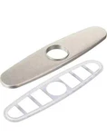 New Genuine Moen Deckplate Escutcheon + Gasket Spot Resist Stainless 141002SRS. Fixed Price $25.13.