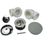 Ab&a 60354 Bath Waste Overflow, Pvc With Push En Lift Stopper. Fixed Price $27.89.