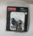 Genuine Delta 3/8" Compression To 1/2" Adapters RP63263 Chrome. Fixed Price $19.00.