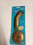 Alsons/delta 49932010 1/2 Decorator Shower Arm And Flange Antique Brass. Fixed Price $35.00.