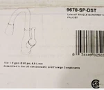 Delta 9678-SP-DST Leland Bar Prep Faucet Spotshield Stainless. Fixed Price $139.99.
