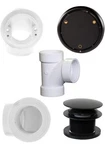 F-9. Westbrass D493CHPM-12 Bathtub Trim Kit With Patented Deep Soak Oil Rubbed. Fixed Price $79.99.