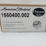 American Standard Replacement Vacuum Breaker Chrome 1660400.002. Fixed Price $16.14.