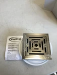 Proflo 2-3 Square Shower Drain Tile-in Brushed Nickel PF607BN B2. Fixed Price $21.99.