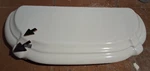 Sm Scuff 19.75 X 8.5 Kohler Portrait K4565 K4590 D323381 80625 Toilet Tank Lid. Fixed Price $88.00.