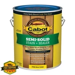 Cabot New Cedar 1 Gallon Low Voc Semi-solid Stain. Fixed Price $105.35.