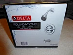 Delta B114900C Foundations Single-handle 1-SPRAY Tub & Shower Faucet, Chrome. Fixed Price $32.00.