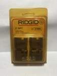 Ridgid 37895 12-R Alloy Pipe Dies 2" Npt New. Fixed Price $59.99.