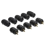 Oviitech Electrical Replacement Plug Connector Set, Extension Cord Ends Black. Fixed Price $27.29.