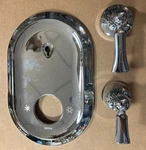 Moen UT5500 Wynford Chrome Valve Diverter Trim Kit 2 Function Pressure Balanced. Fixed Price $124.99.