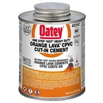 Oatey 32167 Pipe CEMENT,16 Fl Oz,orange 20CM26. Fixed Price $33.66.