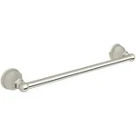 Rohl Palladian Wall Mount 18" Single Towel Bar Polished Nickel A6886/18PN French. Fixed Price $168.00.