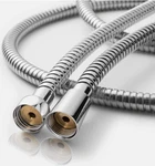 Stainless Steel Shower Hose Flexible Chrome Bathroom Replacement Pipe 1M-2M. Fixed Price $5.99.