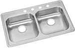 Elkay GE23321 Dayton 33" Drop Double Basin Stainless Steel. Fixed Price $230.75.