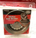 Kitchen Sink Strainer New Pkg Brushed Nickel Finish K5435DSBN Keeney. Fixed Price $14.99.