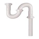 Plumb Pak PP66-3W Plastic White S-trap 1-1/2 Dia. In. Slip Joint. Fixed Price $14.20.