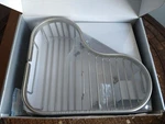 Ginger Splashables Large Combination Corner Shower Basket 504L/SN (satin Nickel). Fixed Price $180.00.